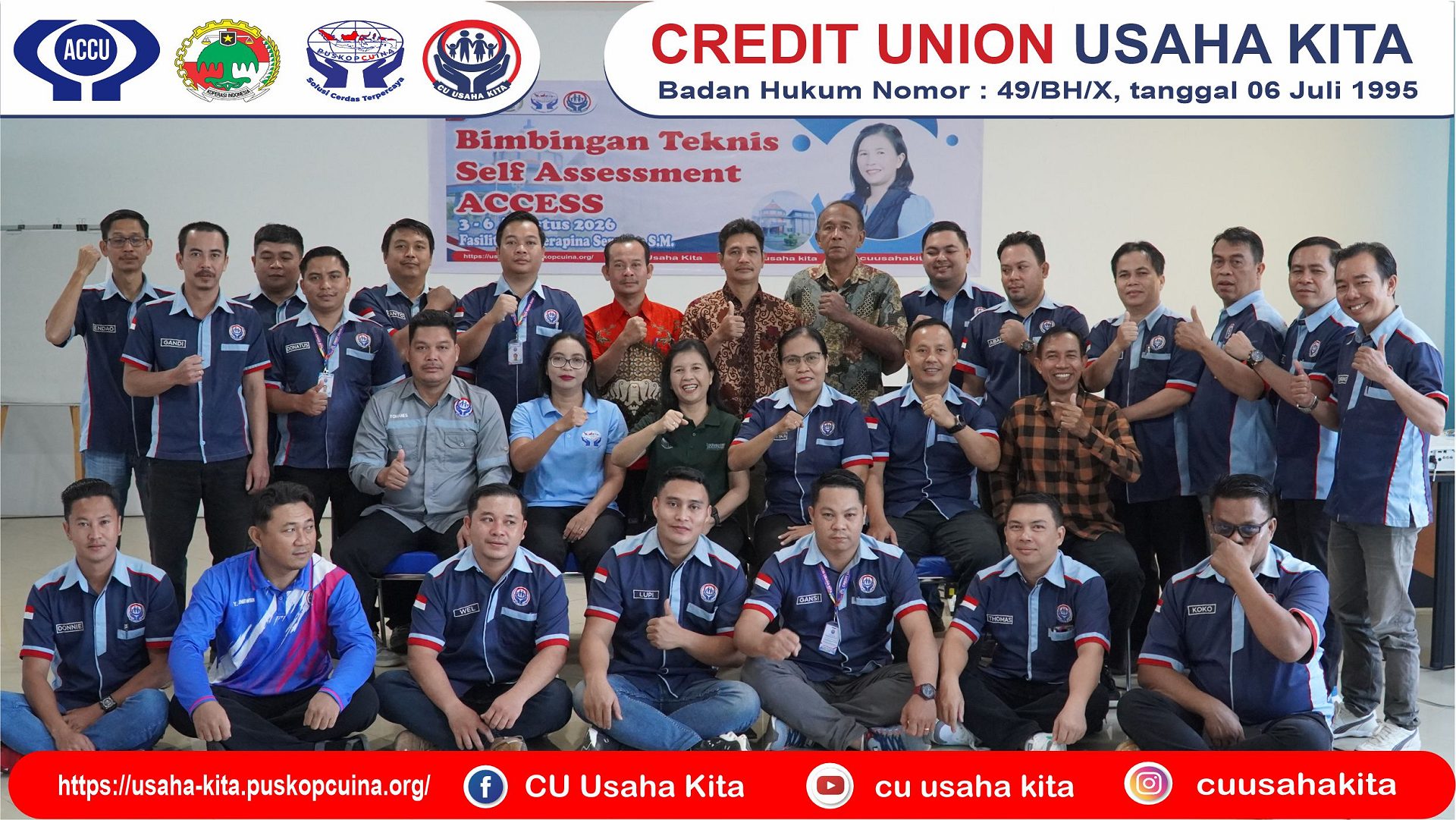 Bimbingan Teknis Self Assessment ACCESS KSP CU Usaha Kita