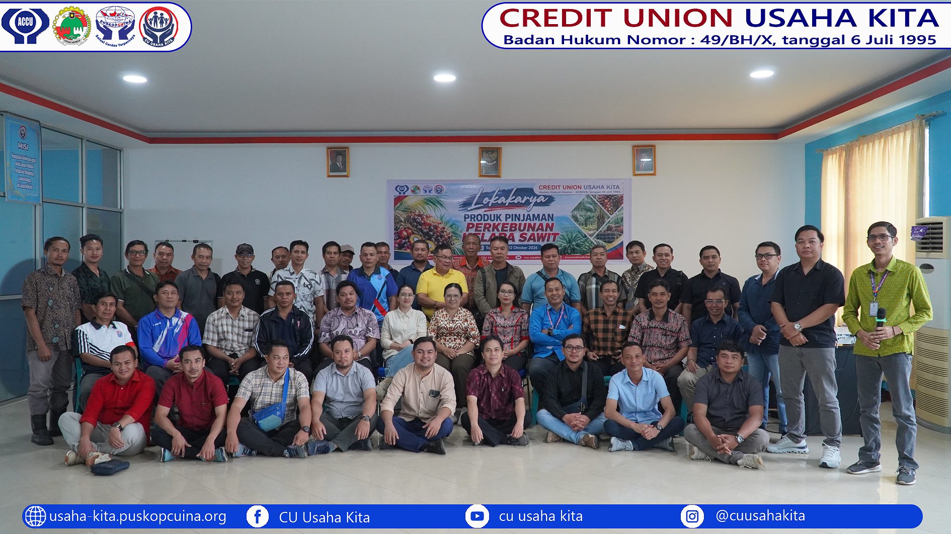 Lokakarya Produk Pinjaman Perkebunan Kelapa Sawit