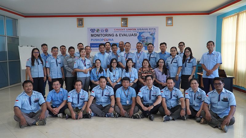 Monitoring dan Evaluasi PUSKOPCUINA di KSP CU Usaha Kita, Tanggal 22–24 Juni 2026.